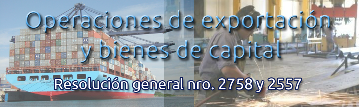 Operaciones de exportacion